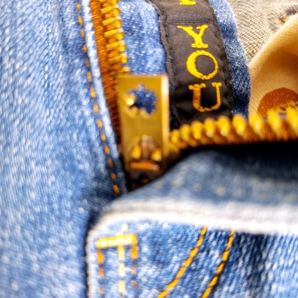 Lucky Jeans brand " The Denim in a Pencil" Y2K core jean skirt. - Picture 6 of 12